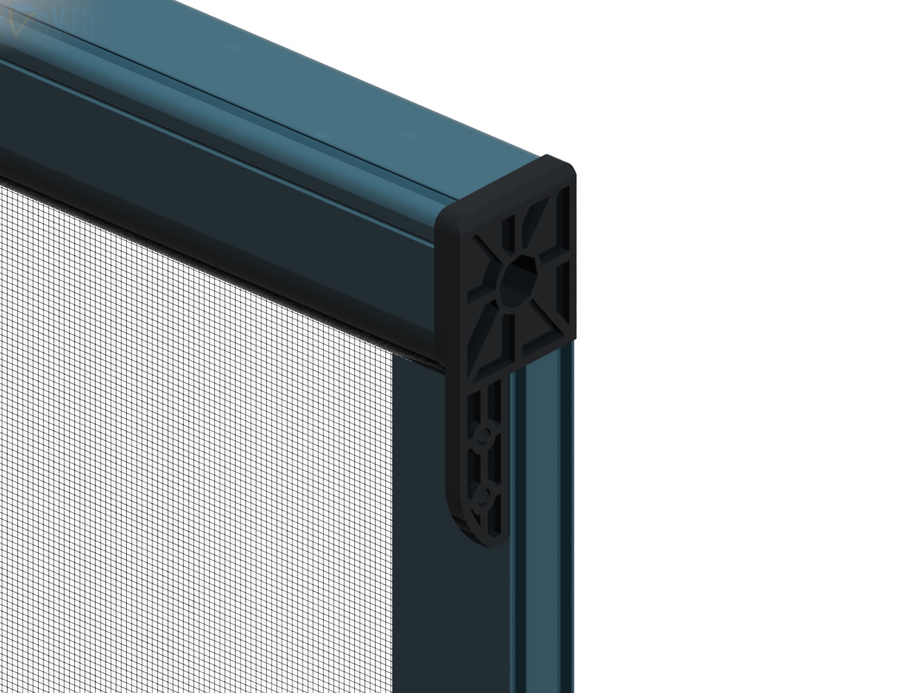 Vertical movement insect screen Thumbnail