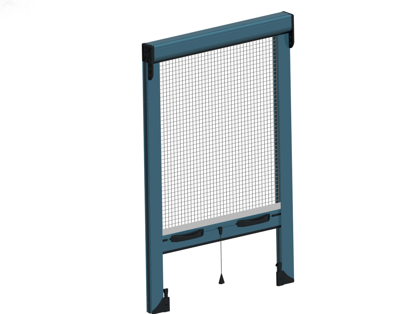 Vertical movement insect screen
