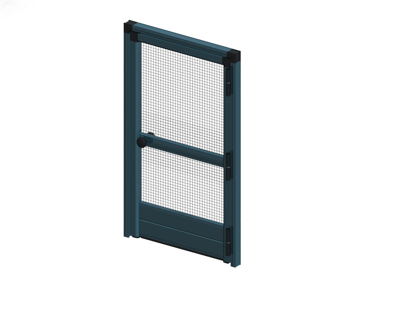 Opening Single Door with plastic corner