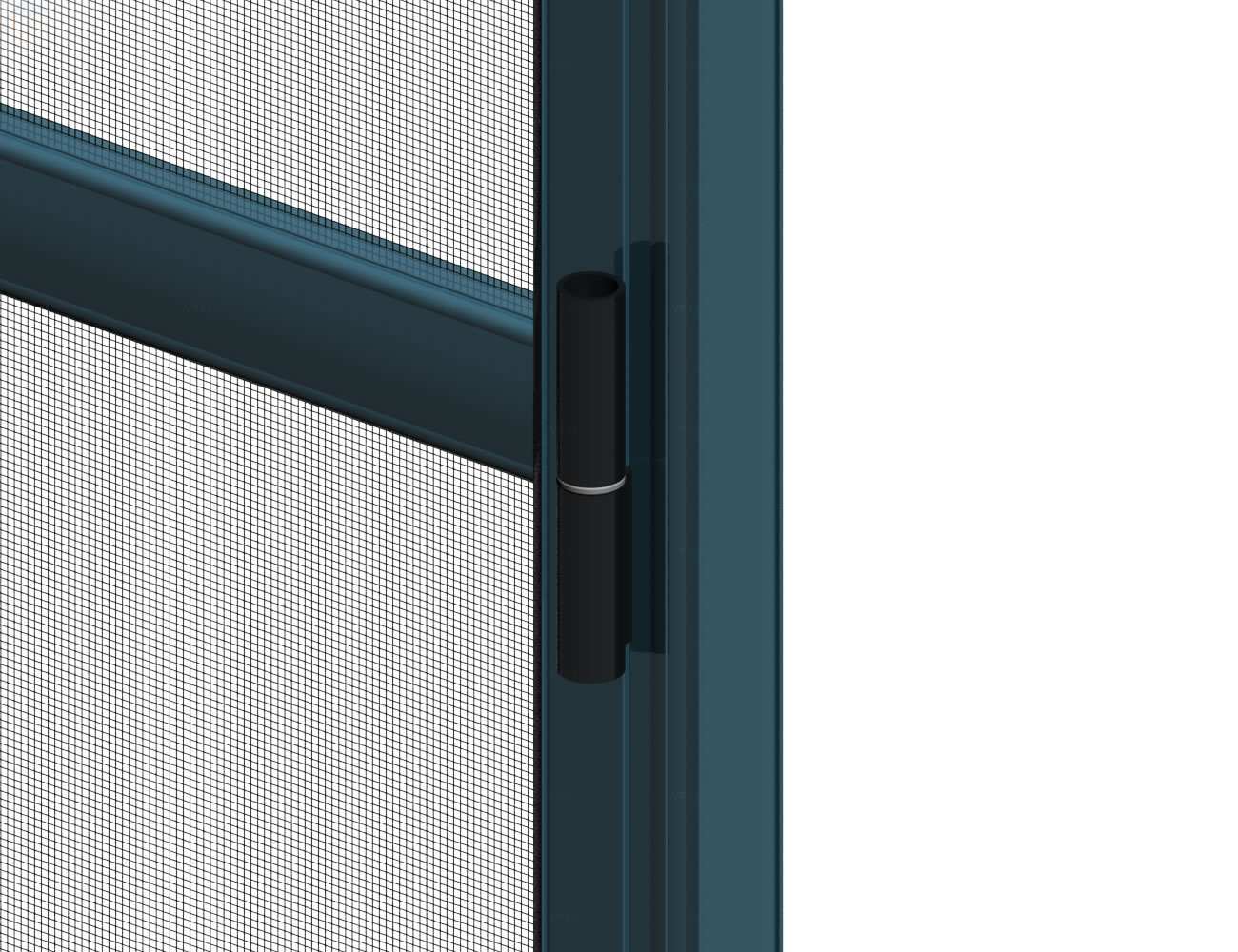Opening Double Door with plastic corner Thumbnail